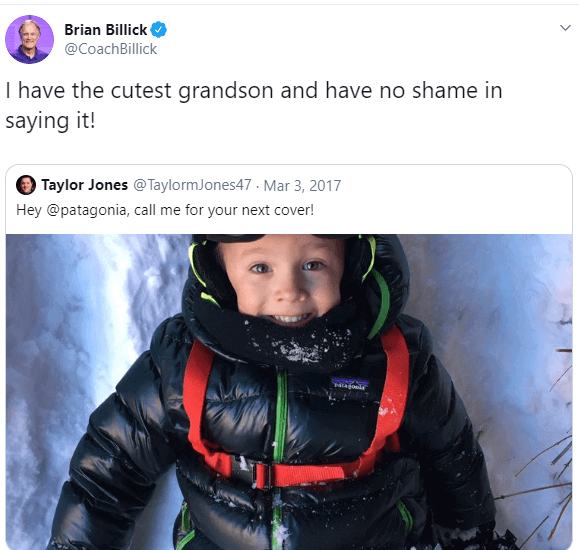 Aubrey Billick Father Shared Picture Of His Grandson